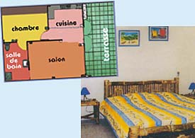 interieur et plan appartement Anamanga