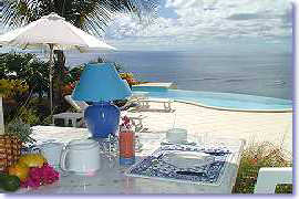 Hotel Amaudo, vue mer