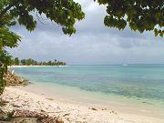 a beach of Saint-Francois