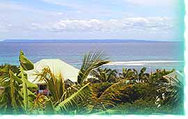 view from the villa